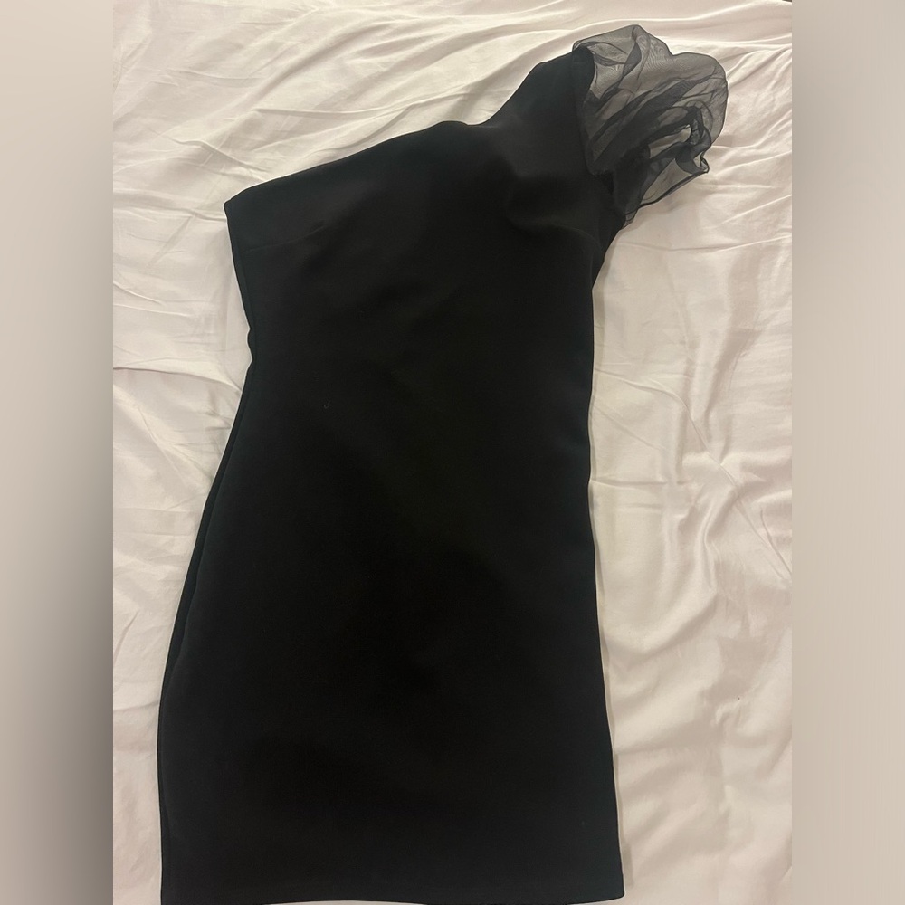 Ha Ha mini black dress size small